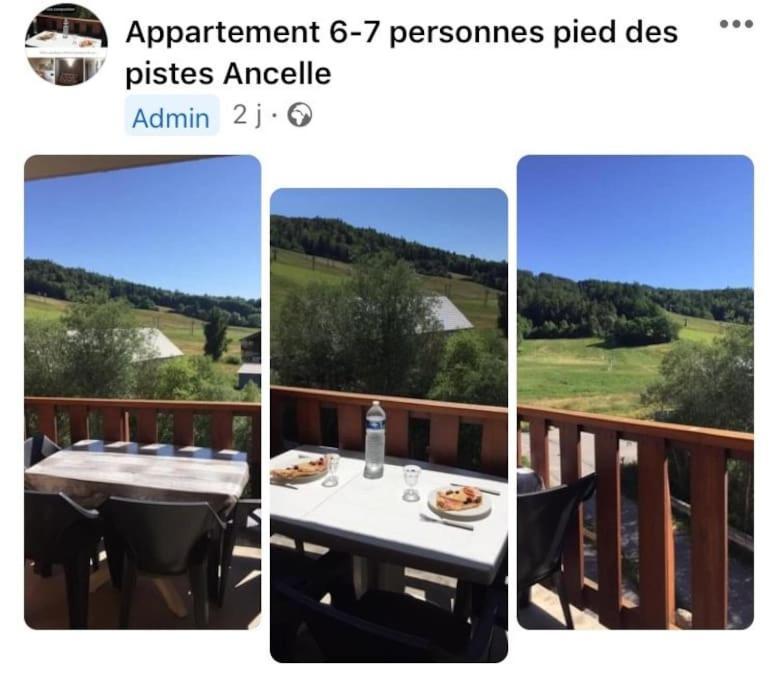 Appart Tres Ensoleille 5-6 Pers Au Pied Des Pistes Ансель Екстер'єр фото